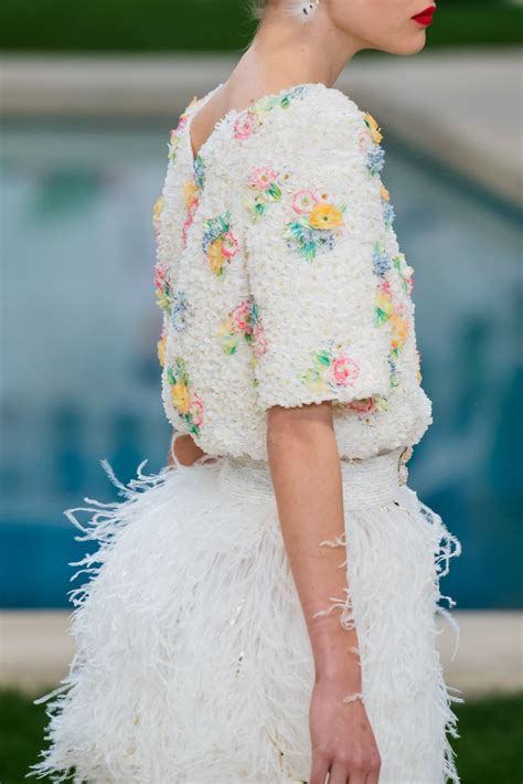 chanel flowers dancers|Chanel couture week.